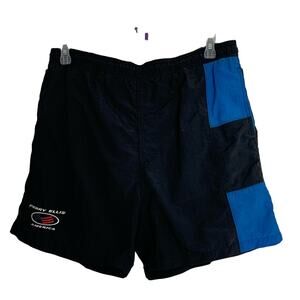 MENS RETRO CLASSIC PERRY ELLIS AMERICA BATHING SUIT SWIM TRUNKS SIZE MEDIUM
